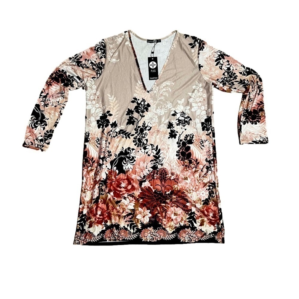 Boohoo Plus mini dress- NWT